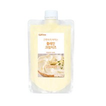 짜먹는 크림치즈 300g 4종 파우치 튜브크림치즈 스프레드 에멘탈치즈 까망베르치즈 리코타치즈 플레인치즈, 플레인