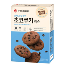큐원 홈메이드 초코쿠키믹스, 300g, 8개