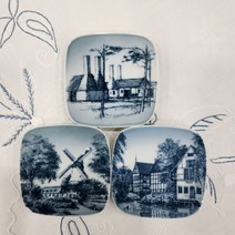 (엔틱빈티지) 로얄코펜하겐 빙앤그뢴달 B&G 미니 사각 접시, 제품2