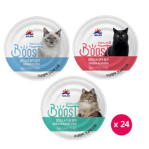 고양이 주식캔 사조 옵티원 부스트 3종 160g x 24개입, 혼합콤보(3종 x 8개씩)