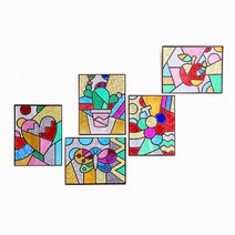 포일아트 팝아트만들기 엄마표미술놀이재료, 선인장