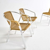 Sunshine 야외 테라스의자 정원 전원주택의자 파라솔 체어, 오크