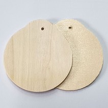 나무와패 원형6cm 10개/ 공예재료 꾸미기 천연나무 DIY 미술 만들기 인테리어 장식 인테리어소품 공예 공작