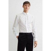 H&M 에이치앤엠 슬림핏 이지 아이론 셔츠 117638