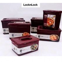 김치통 양념통 스텐밀폐용기 김장김치통 음식보관통, 발효숙성 락앤락김치통6리터