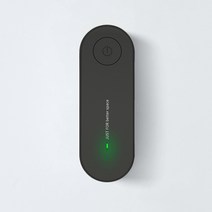 Tiz 미니 초소형 플러그식 음이옴 공기청정기 PM2.5 미세먼지 냄새제거, 블랙