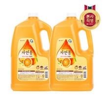 자연퐁 주방세제 오렌지 3000ml x 2개
