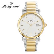 메티티솟 H611251MBI 메탈밴드 남성용 스위스메이드 정장시계