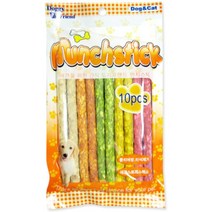 치석제거 스트레스해소 막대껌10P x20봉 간식껌 갱얼쥐