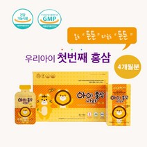 성장기 면역력 기억력 피로개선 우리 아이 건강 아이 나라 홍삼, 30g x120포(4개월분)