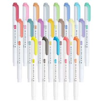 제브라 Mildliner 마일드라이너 파스텔 라인 마카, 샤벳옐로우