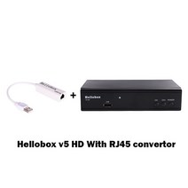 위성 TV 수신기 hellobox v5 수신 dvb s2 지원 wifi 풀 hd dvbs2 powrvu biss 완전 autoroll iks, 하얀, 미국 플러그