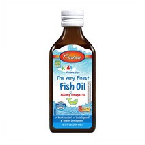 칼슨랩스 어린이 오메가3 피쉬 오일 피치향 800mg 200ml, 1개, 기본