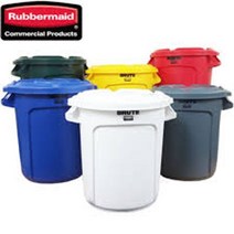 EM28 러버메이드 벤티드 브루트 37리터 몸체+덮개 세트 [CN | FF02], 쿠팡2 회색