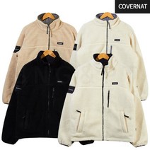 커버낫 리버시블 쉐르파 집업 자켓 CO2203JK02