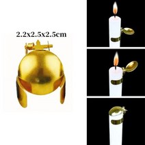 양초 소화 도구 검은 금속 소화기 심지 트리밍 가위후크양초 트레이양초 간호, Gold, 03 Gold