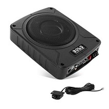 BOSS Audio Systems BAB8 증폭 차량용 서브우퍼 - 800W 최대 전력 로우 프로파일 8인치 서브우퍼 원격 서브우퍼 제어 저음이 필요하지만 공간이 제한된 차량에 적합, 1200W 10 inch