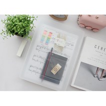 학습지 프린트물보관 우편물보관 A4 서류파일함 가정용 휴대용 업무용 수납편함, 그레이