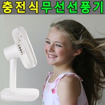 두방샵 책상선풍기 탁상용 선풍기 저소음 무선선풍기 사무실용, 민트