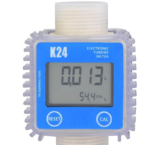 플로우메타 수도계량기 타코메타 수위계 누수탐지기 1pc k24 터빈 디지털 디젤 58, 파란색 세로, 1개