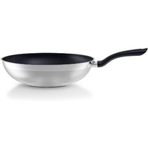 Fissler 045-800-32-100/0 세니트 인덕션 직경 32 cm 웍팬 알루미늄, 기본