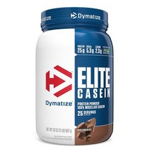 Dymatize Nutrition 엘리트 카세인 리치 초콜릿 907g(2lbs)
