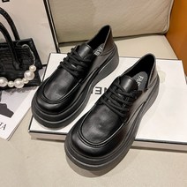 유블리 여성 키높이 스퀘어 로퍼 팡이