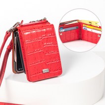 [본아띠] 지갑형 갤럭시 Z플립3 2 1 지플립3 제트플립2 지폐 카드6장 수납 천연소가죽 크로커다일 악어 핸드폰케이스