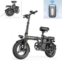 2022년 독일 ZSUN 전동 배달용 출퇴근 14인치 접이식 48V 2인용 스로틀 PAS 전기자전거 관부가세포함, 고급형 그레이, 20Ah_80~90KM(PAS)