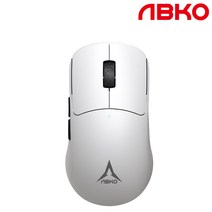 앱코 H150A 유무선 게이밍 마우스 화이트