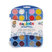 까리오까 고체수채화물감 24색, 없음