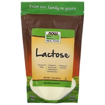 Now Foods Real Food Lactose Specialty Sweetener 1 lb (454 g), One Color_One Size