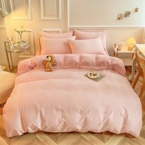 워싱 면 겨울침구세트 (이불커버+침대커버+베개커버*2) P950-4-5