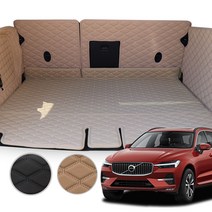 메이튼 볼보 XC60 트렁크매트, 새들브라운 JB_117