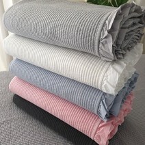 두에 60수 천연염색 피그먼트 줄누비이불 싱글(S)/퀸(Q)