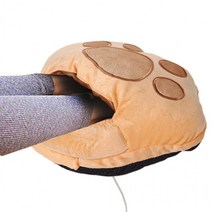 브라운 곰발바닥 USB 발열쿠션 발난로 발열방석, 상세페이지 참조
