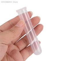 테스트듀브 실험실 샘플 공급 용 스냅 캡 뚜껑이있는 10 개/대 ML 마이크로 원심 분리기 테스트 튜브 투명 플라스틱 바이알 컨테이너