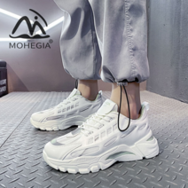 MOHEGIA 가을 남자 신발 2022 새로운 스포츠 레저 작은 흰색 신발 트렌드 증가 운동화