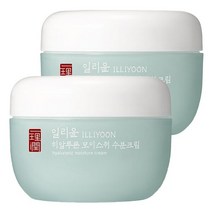 일리윤 히알루론 모이스춰 수분크림 보습크림 100ml 2개