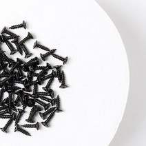 [셀프벨] 접시나사 나사못 소량판매, 5. 블랙 1.8 x 8mm / 약70개