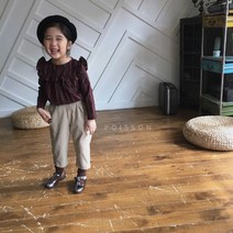 푸아송 여아블라우스 아동블라우스 유아블라우스 빈스프릴블라우스