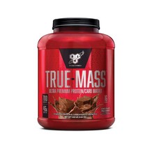 BSN 트루매스 초콜릿 밀크쉐이크 2.64kg 헬스보충제 TRUEMASS 신타, 1개, 기본