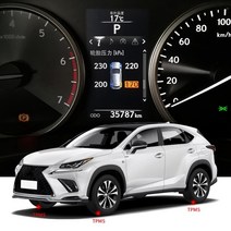 토이ota Lexus NX NX200T NX300H 2015-2020 용 자동차 TPMS 타이어 압력 모니터링 시스템 화면 표시