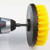 공공 화장실 목욕탕 타일 청소 전동 드릴 브러쉬 광택패드 연마디스크 자동차 샌딩