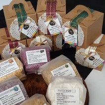 유치원 어린이집 학원 생일선물 답례품-하트미역.함초소금 전통포장-새해 신년 설 단체선물 퇴임 조문 개업 오픈 웨딩 결혼 회갑 칠순 팔순 소규모 돌잔치 감사 답례품, 잡곡+함초소금