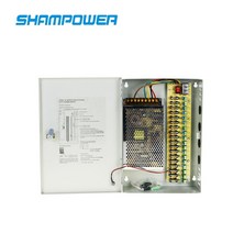 pc파워 fsp 서플라이 컴퓨터 ATX 9 채널 cctv 보안 액세서리 cctv 카메라 보안 모니터링을 위한 dc 12v 10a 20a 30a 채널 스위칭 전원 공급 장치 상자, 12v-20a-18ch, 100-240v