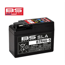 BS배터리 BTR4A-5(12V 2.4Ah) (유아사 YTR4A-BS 호환형) SLA타입-혼다 줄리오/조르노/벤리50 호환