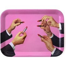 셀레티 toilet paper 접시 플레이트 멜라미나 립스틱 인테리어 디자인 소품, 1개