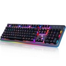 핵스기어 카일박스 RGB 기계식키보드 백축, GK755B, 그레이 알루미늄 상판 바디, 일반형