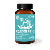 락토페린프리미엄정 60정 성분 효과 복용법 유산균, 1개
